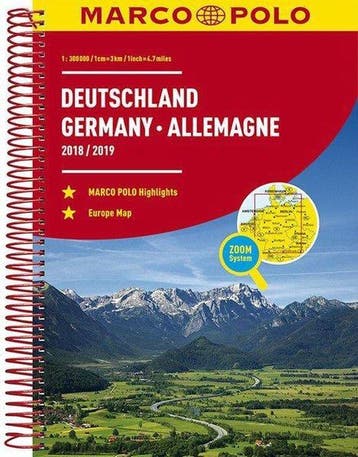 Duitsland Wegenatlas 2018/2019 Marco Polo - Marco Polo, Verzenden, Gelezen, Marco Polo