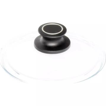 AMT Gastroguss Glazen deksel Ø 18 cm met dekselknop (Pannen, Ophalen of Verzenden, Nieuw, Glas