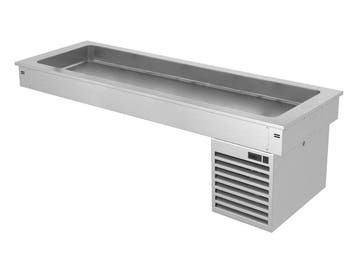 GGM Gastro | Drop-in koelbak - 1785mm - +2 tot +8°C - 5x GN, Verzenden, Nieuw in verpakking