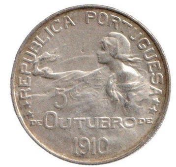 Portugal. República. 1914, 1 Escudo, 5 de Outubro de 1910