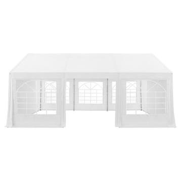 Partytent / Paviljoen Gala - 3 x 6 meter - Wit - Incl. Zijwa, Verzenden, Nieuw
