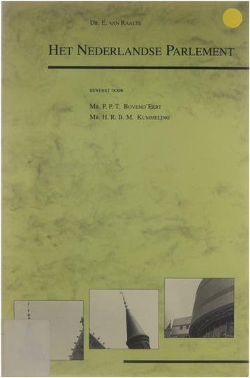 NEDERLANDSE PARLEMENT - Raalte 9789039900987, Boeken, Verzenden, Gelezen, Raalte