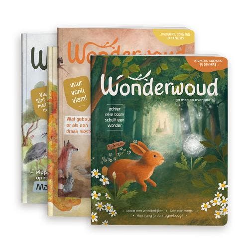 Wonderwoud abonnement 4 nummers persoonlijk abonnement, Boeken, Tijdschriften en Kranten, Sport en Vrije tijd, Nieuw, Verzenden