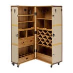 *WOONWINKEL* Kare Design Venezia Wijnkast Koffer Op Wielen, Verzenden, Nieuw