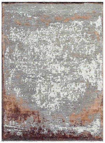 Designer tapijt met zijde - Vloerkleed - 252 cm - 169 cm, Nieuw
