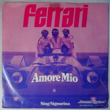 Ferrari - Amore mio - Single, Verzenden, Nieuw in verpakking