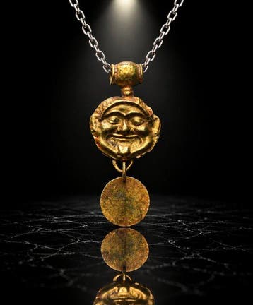 Hellenistisch–vroeg-Romeins “De Lach van de Gorgon” — Gouden