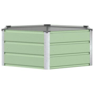 Tuinplantenbak XL Zeshoekig | Laatste Stuk!, 100 cm of meer, Ophalen of Verzenden, Zo goed als nieuw, Metaal