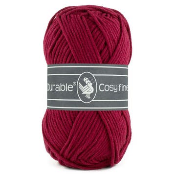 Durable Cosy Fine - 222 bordeaux - Katoen/Acryl Garen, Ophalen of Verzenden, Nieuw