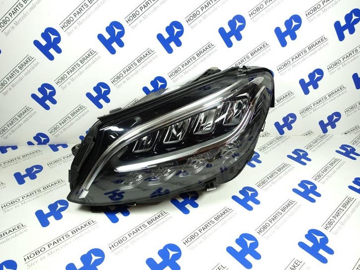 Koplamp C-klasse w205 Facelift High Performance LED Links, Auto-onderdelen, Verlichting, Gebruikt, 3 maanden garantie, Mercedes-Benz