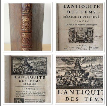 [Orientalisme] Paul Pezron - LAntiquité des tems rétablie