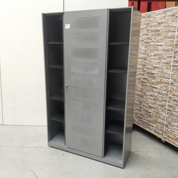 Ahrend akoestische metalen schuifdeurkast - 195x120x45 cm, Ophalen of Verzenden, Nieuw