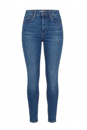 Levis Broek in maat 30 Blauw, Kleding | Dames, Levi's, Verzenden, Zo goed als nieuw, Blauw
