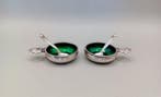 Georg Jensen - Pair of Iconic Acorn Pattern Salts with