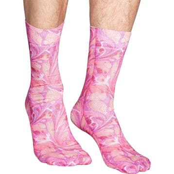 Happy Socks - Happy Socks Specials Marble Pink (One-Size), Ophalen of Verzenden, Nieuw