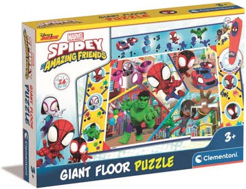 Clementoni - Marvel Spidey and Friends Vloerpuzzel - Met, Ophalen of Verzenden, Nieuw