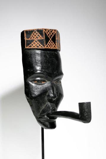 Masker van de kist - Kuba-stijl kolonial - DR Congo (Zonder