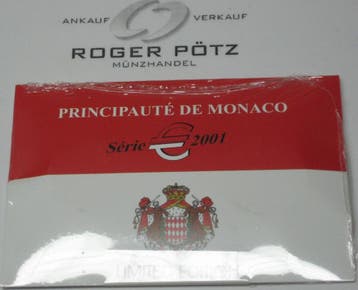 3 Euro Monaco offizieller Mini munten set des Casinos 200..., Verzenden