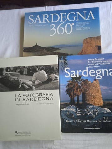 Brigaglia, Miraglia e Altri - Lot with 3 books on Sardegna -, Antiek en Kunst