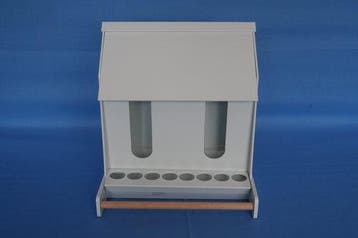 3053 Kanarie/exoten voederautomaat 25 cm 2 vakken, Dieren en Toebehoren, Ophalen of Verzenden, Nieuw