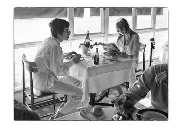 Franco Turcati - Mick Jagger e Marianne Faithfull, 1967, Antiek en Kunst