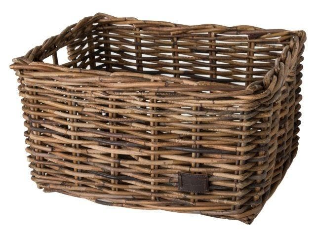 Fast Rider Rotan Fietsmand Medium Bruin, Fietsen en Brommers, Fietsaccessoires | Fietsmanden, Nieuw, Verzenden