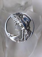 Zilver - Broche - Art Nouveau-stijl