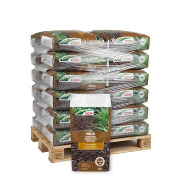 Pallet DCM Mulch 10-20mm 39 zakken x 70L (2730L), Ophalen of Verzenden, Nieuw