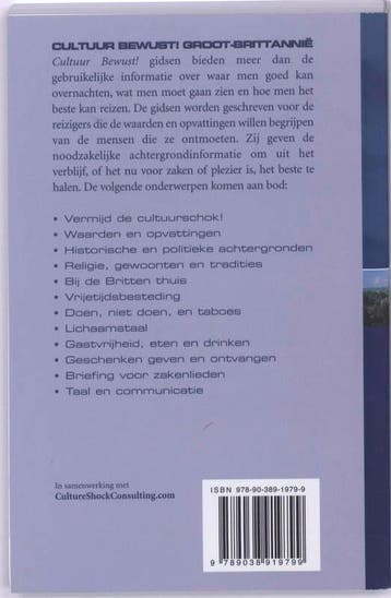 Groot-Brittannië / Cultuur Bewust! 9789038919799, Boeken, Reisgidsen, Verzenden, Gelezen, Paul Norbury