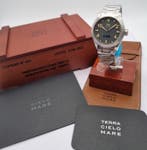 Terra Cielo Mare - 38mm Sorci Verdi Black Automatic Full Set, Nieuw