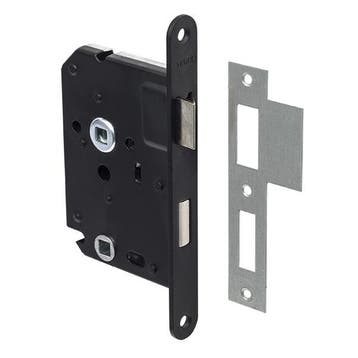 Deurbeslag | Wc-slot | Starx | 63/8 mm (Zwart), Doe-het-zelf en Verbouw, Hang- en Sluitwerk, Verzenden, Nieuw