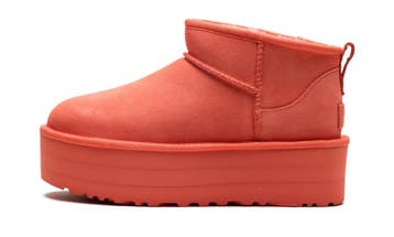 UGG Classic Ultra Mini Platform Boot Vibrant Coral (W), Nieuw