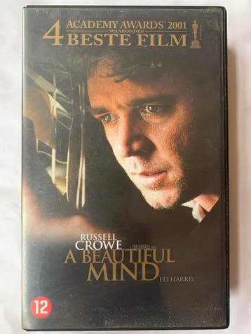 A BEAUTIFUL MIND (EX RENTAL) (VHS), Verzenden, Gebruikt