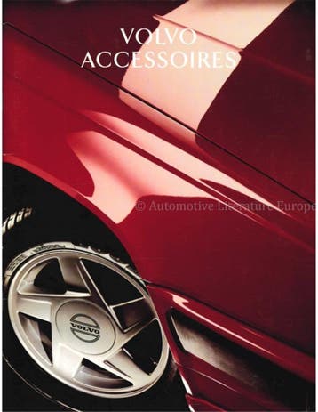 1992 VOLVO ACCESSOIRES BROCHURE NEDERLANDS, Boeken, Nieuw, Volvo, Author