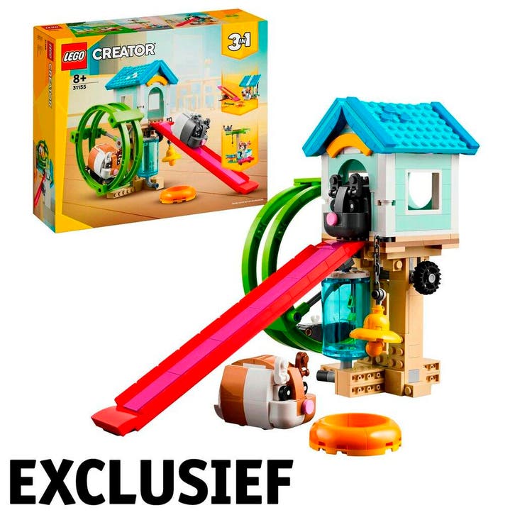 LEGO Creator 31155 Hamsterwiel, Kinderen en Baby's, Speelgoed | Duplo en Lego, Nieuw, Verzenden