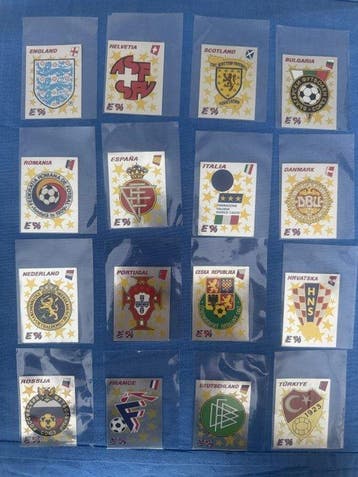 1996 Panini Europa 96 - 76 Sticker - Excellent (EX), Nieuw