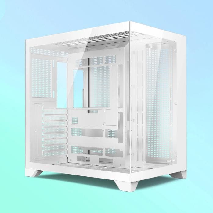 ATX Gaming PC Behuizing Dubbel Glas 360mm Waterkoeling, Computers en Software, Overige Computers en Software, Nieuw, Verzenden