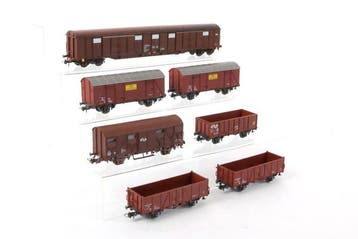 Roco, Klein Modellbahn H0 - Modeltrein goederenwagon (7) -, Nieuw