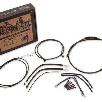 Burly Brand Control Kit 12in Bagger Ape - Black, Ophalen of Verzenden, Nieuw