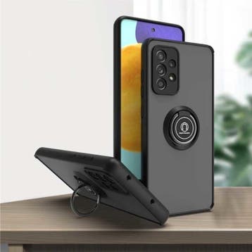 Samsung Galaxy A50 Hoesje met Ring Kickstand en Magneet -, Verzenden, Nieuw