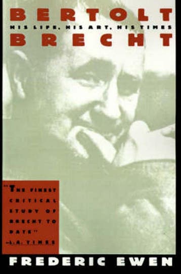 Bertolt Brecht - Frederic Ewen 9780806501949, Verzenden, Zo goed als nieuw, Frederic Ewen