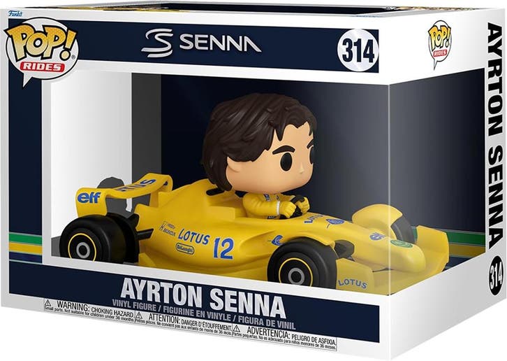 Funko Pop! Super Deluxe - Ayrton Senna Ride #314 | Funko -, Verzamelen, Poppetjes en Figuurtjes, Nieuw, Verzenden