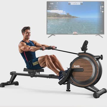 MettleMatic RM5 Magneet Roeitrainer met Bluetooth, 16 Weerst, Sport en Fitness, Verzenden, Nieuw