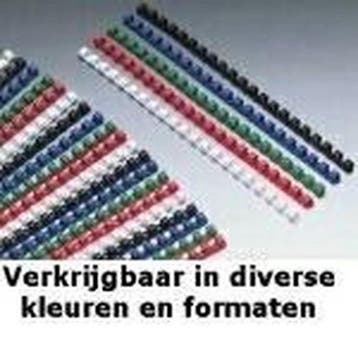 GBC CombBind Bindruggen Blauw 25mm (50), Zakelijke goederen, Ophalen of Verzenden, Nieuw in verpakking