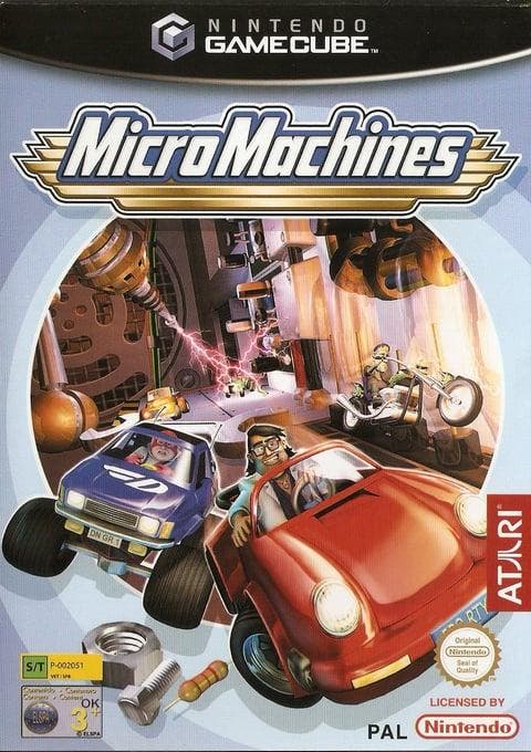 Gamecube Micro Machines, Spelcomputers en Games, Games | Nintendo GameCube, Zo goed als nieuw, Verzenden