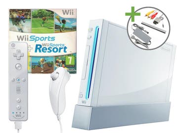 Nintendo Wii Starter Pack - Wii Sports + Wii Sports Resort, Spelcomputers en Games, Spelcomputers | Nintendo Wii, Ophalen of Verzenden