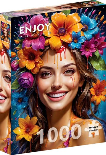 Flower Girl Puzzel (1000 stukjes) | Enjoy Puzzle - Puzzels, Verzenden, Nieuw