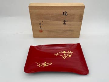 Bord - Goud, Hout