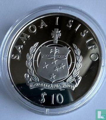 Samoa 10 tala 1996 (PROOF) Jakob le Maire, Verzenden, Losse munt, Goud