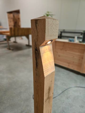 Eiken Tuinlamp Padverlichting 2700K 420 Lumen, Nieuw, Buitenspot, Dimbaar